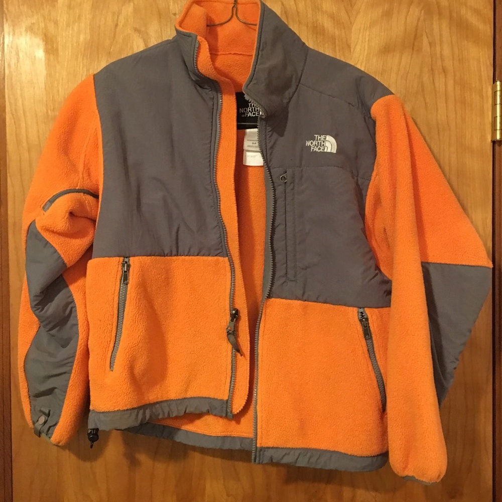 Women’s small orange north face jacket